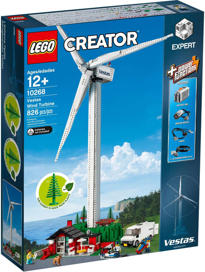 LEGO Creator 10268 Vestas Wind Turbine front box art