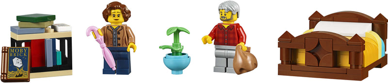 LEGO Creator 10270 Bookshop minifigures