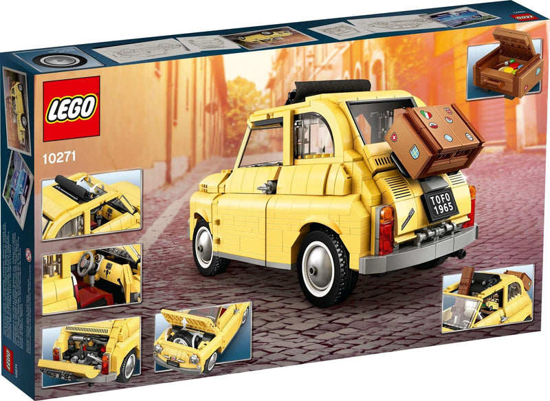 LEGO Creator 10271 Fiat 500 back box art