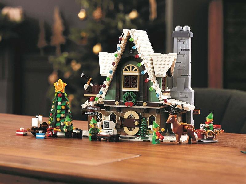 LEGO Creator 10275 Elf Club House and minifigures