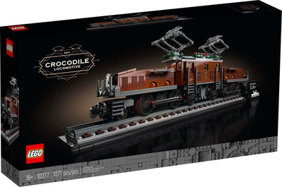 LEGO Creator 10277 Crocodile Locomotive front box art