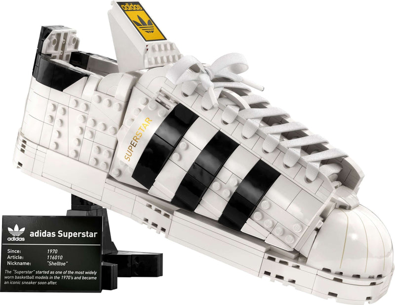 LEGO Creator 10282 Adidas Originals Superstar display