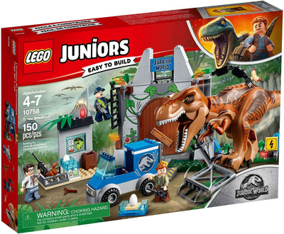 LEGO Jurassic World 10758 T. Rex Breakout front box art