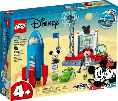 LEGO Disney 10774 Mickey Mouse & Minnie Mouse's Space Rocket front box art
