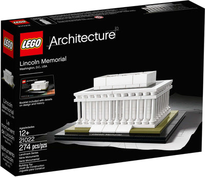 LEGO Architecture 21022 Lincoln Memorial front box art