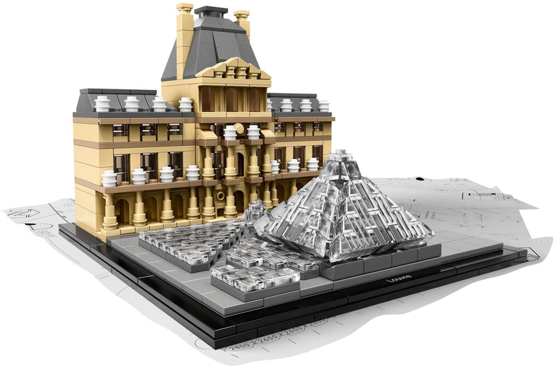 LEGO Architecture 21024 Louvre landmark