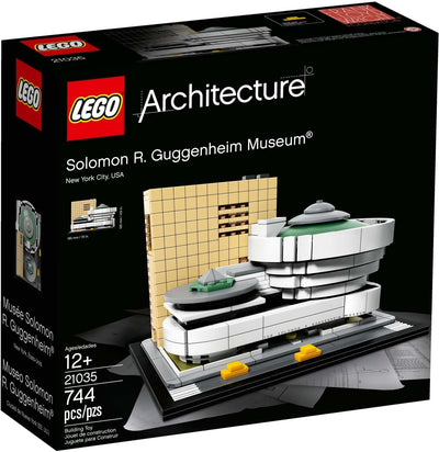 LEGO Architecture 21035 Solomon R. Guggenheim Museum box set