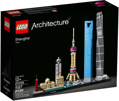 LEGO Architecture 21039 Shanghai front box art