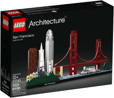 LEGO Architecture 21043 San Francisco front box art