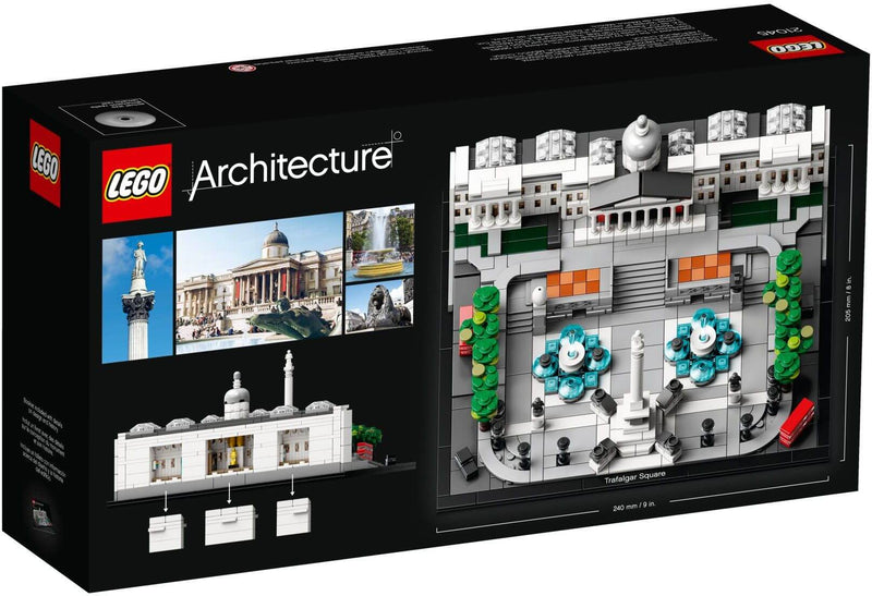 LEGO Architecture 21045 Trafalgar Square back box art