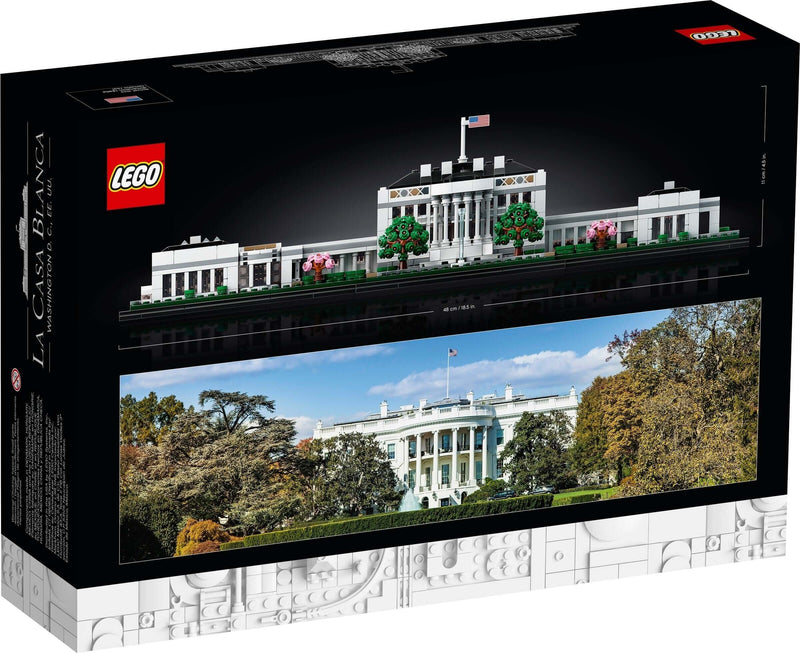 LEGO Architecture 21054 The White House back box