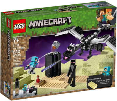 LEGO Minecraft 21151 The End Battle front box art