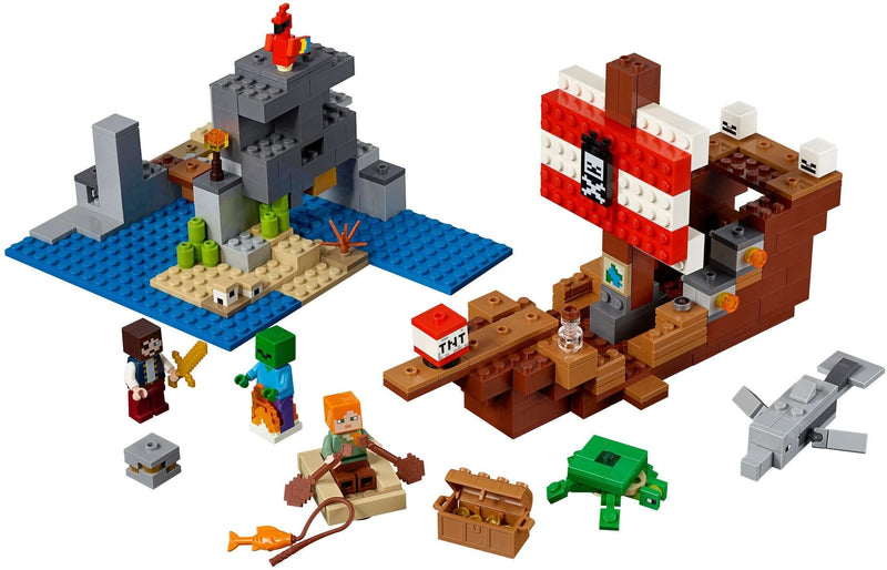 LEGO Minecraft 21152 The Pirate Ship Adventure