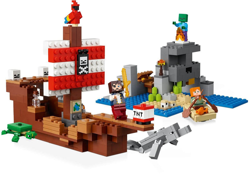 LEGO Minecraft 21152 The Pirate Ship Adventure