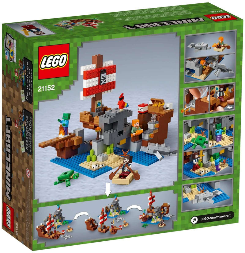 LEGO Minecraft 21152 The Pirate Ship Adventure