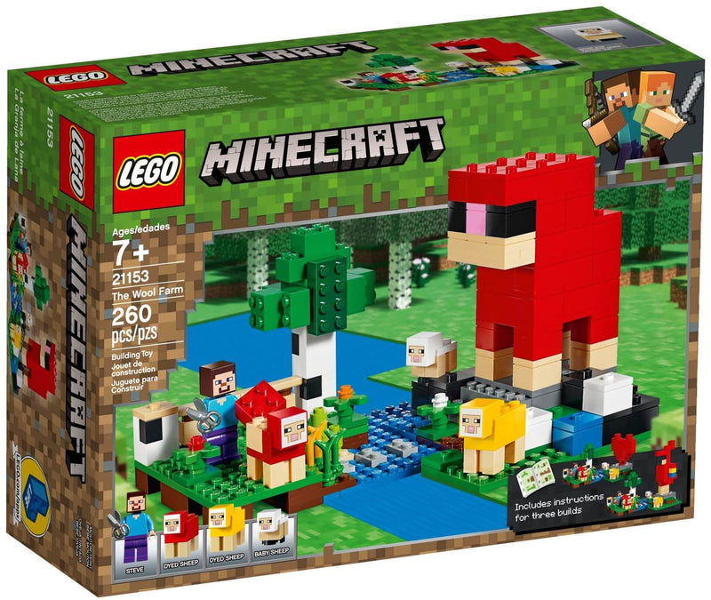 LEGO Minecraft 21153 The Wool Farm