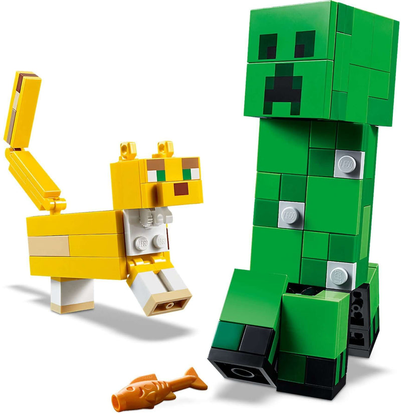 LEGO Minecraft 21156 BigFig Creeper and Ocelot