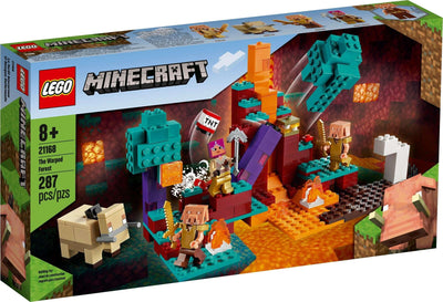 LEGO Minecraft 21168 The Warped Forest front box art