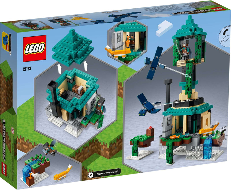 LEGO Minecraft 21173 The Sky Tower back box art