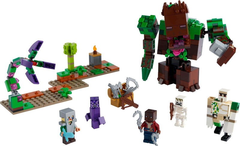 LEGO Minecraft 21176 The Jungle Abomination set