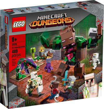 LEGO Minecraft 21176 The Jungle Abomination front box art