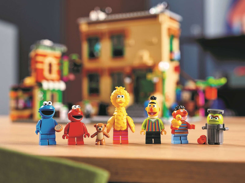 LEGO Ideas 21324 123 Sesame Street minifigures