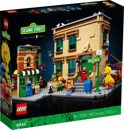 LEGO Ideas 21324 123 Sesame Street front box art