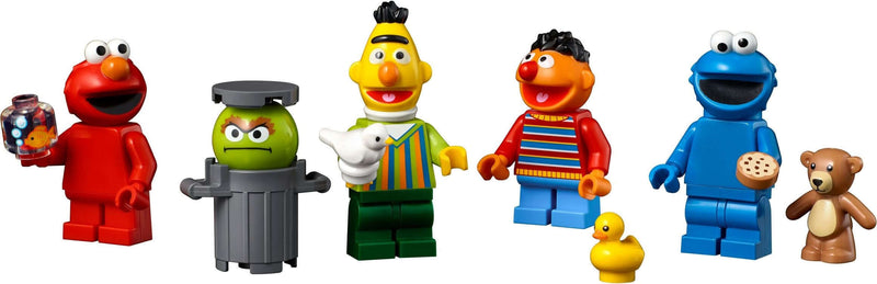 LEGO Ideas 21324 123 Sesame Street minifigures