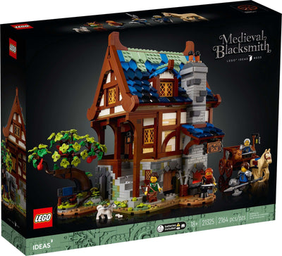 LEGO Ideas 21325 Medieval Blacksmith front box art