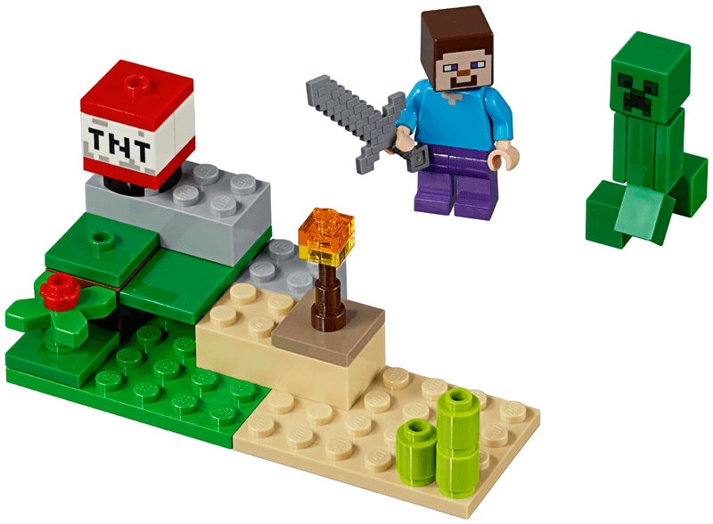 LEGO Minecraft 30393 Steve and Creeper Set