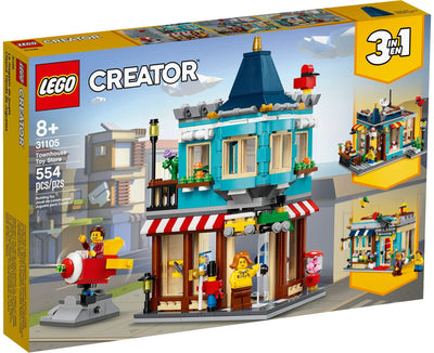 LEGO Creator 31105 Townhouse Toy Store front box art