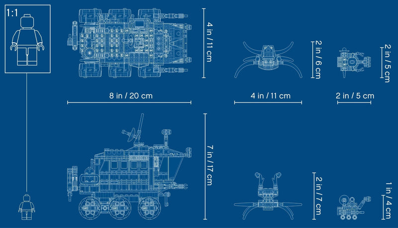 LEGO Creator 31107 Space Rover Explorer
