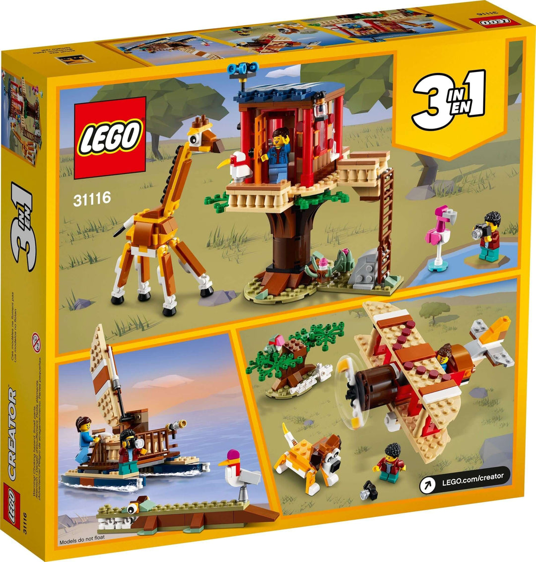 LEGO Creator 31116 Safari Wildlife Tree House Brickollector NZ