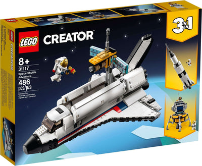 LEGO Creator 31117 Space Shuttle Adventure front box art