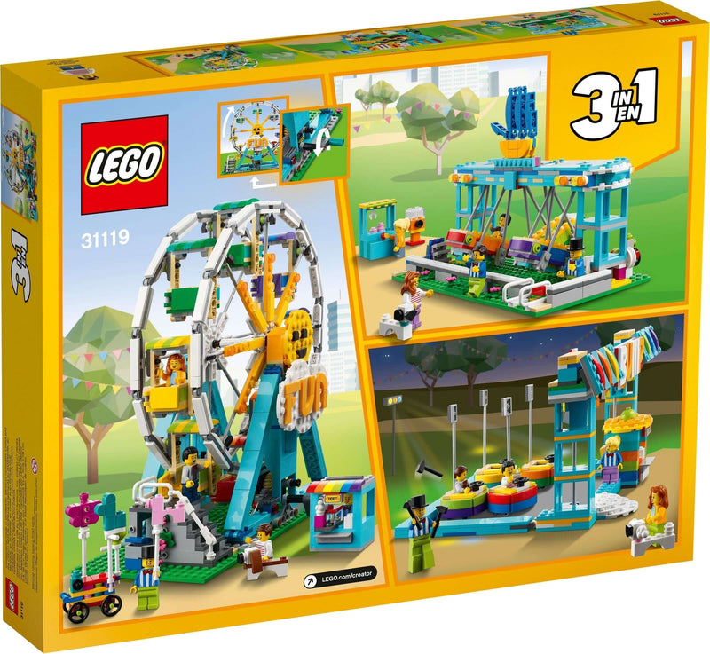 LEGO Creator 31119 Ferris Wheel back box art