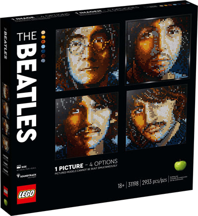 LEGO Art 31198 The Beatles front box art