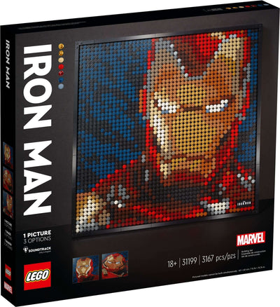 LEGO Art 31199 Marvel Studios Iron Man box set