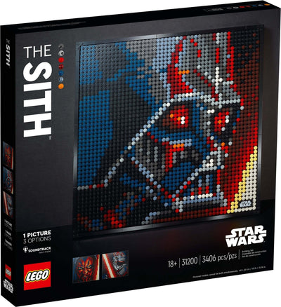 LEGO Art 31200 Star Wars The Sith box set