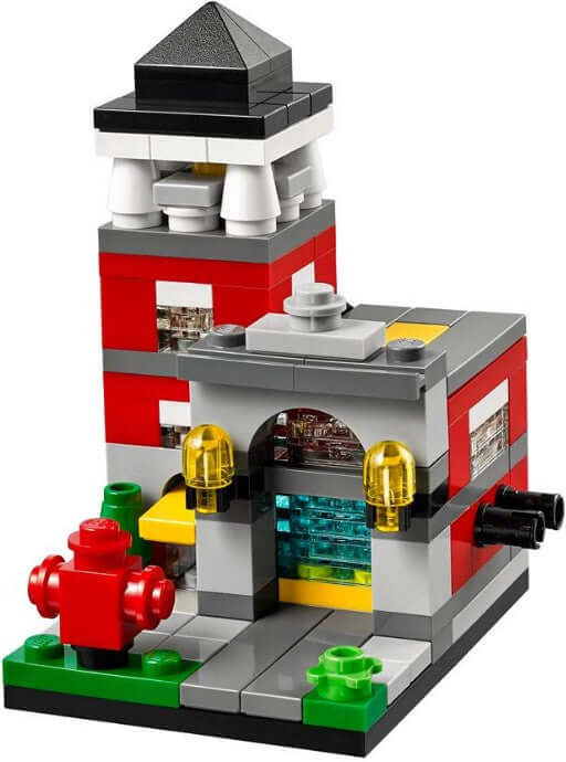 LEGO 40182 Bricktober Fire Station