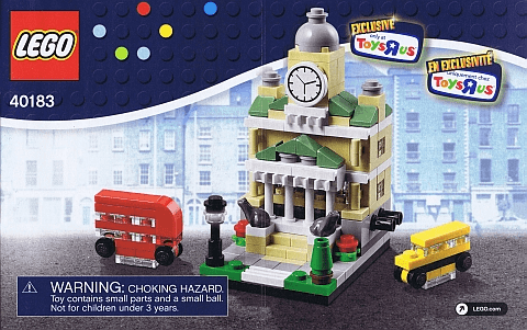 LEGO 40183 Bricktober Town Hall