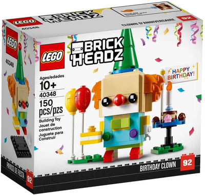 LEGO BrickHeadz 40348 Birthday Clown front box art