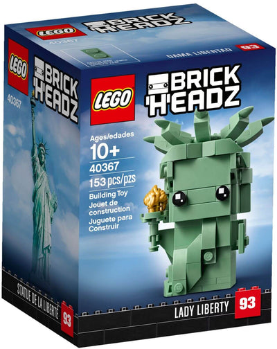 LEGO BrickHeadz 40367 Lady Liberty box set