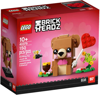 LEGO BrickHeadz 40379 Valentine's Bear box set