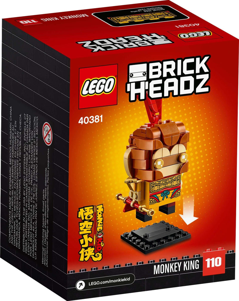 LEGO BrickHeadz 40381 Monkey King back box