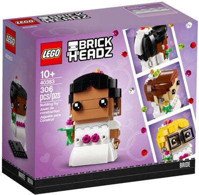 LEGO BrickHeadz 40383 Wedding Bride front box art