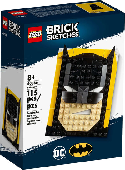 LEGO Brick Sketches 40386 Batman front box art