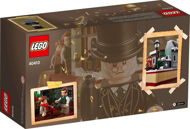 LEGO 40410 Charles Dickens Tribute back box