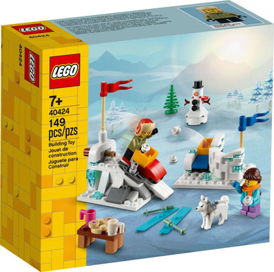 LEGO 40424 Winter Snowball Fight box set