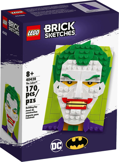 LEGO Brick Sketches 40428 The Joker front box art