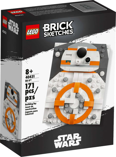LEGO Brick Sketches 40431 BB-8 front box art